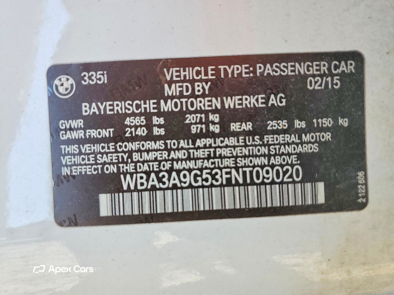 BMW Series 3 2015