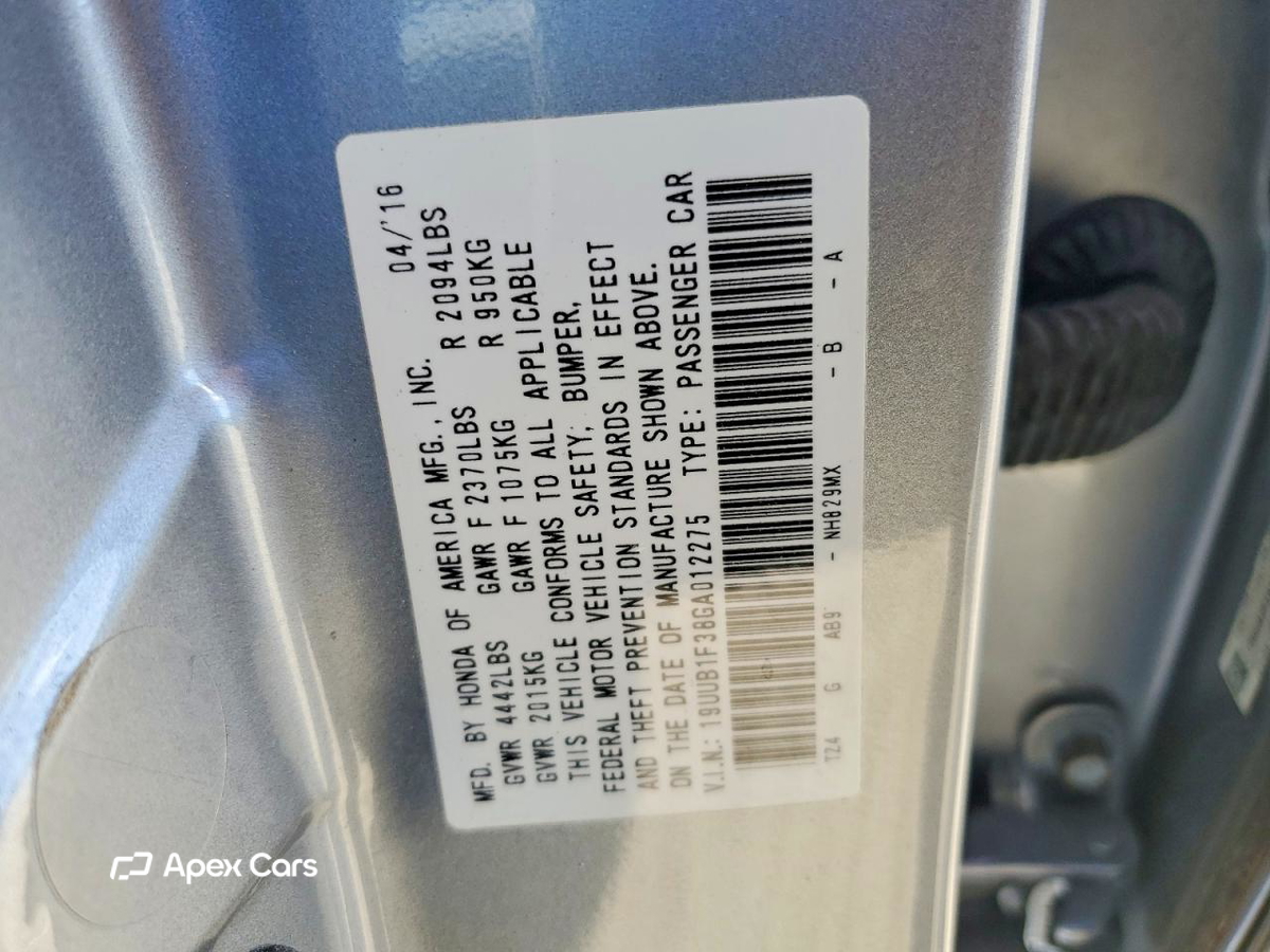 Acura TLX 2016