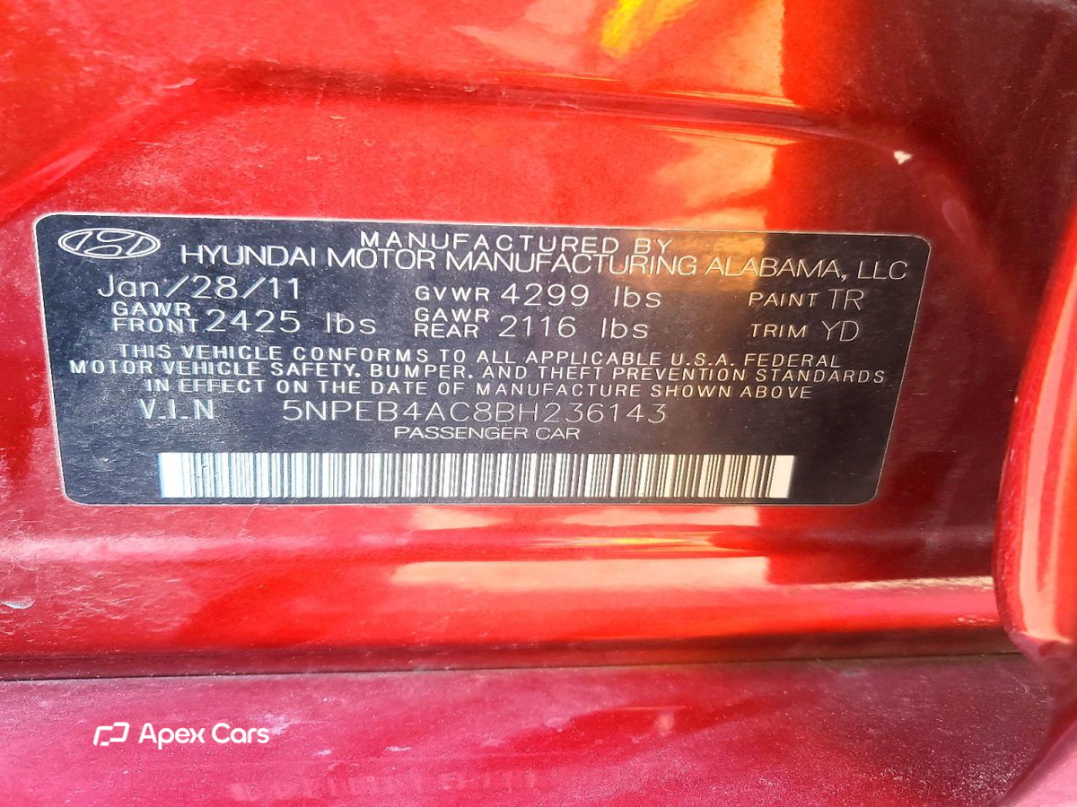 Hyundai Sonata 2011