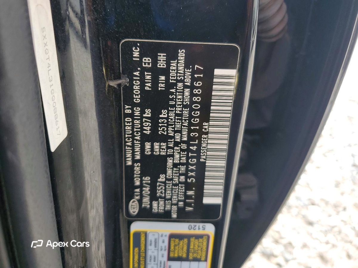 Kia Optima 2016