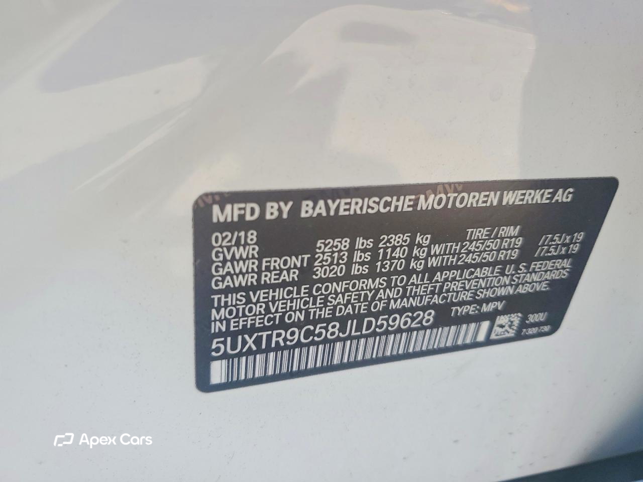 BMW X3 2018