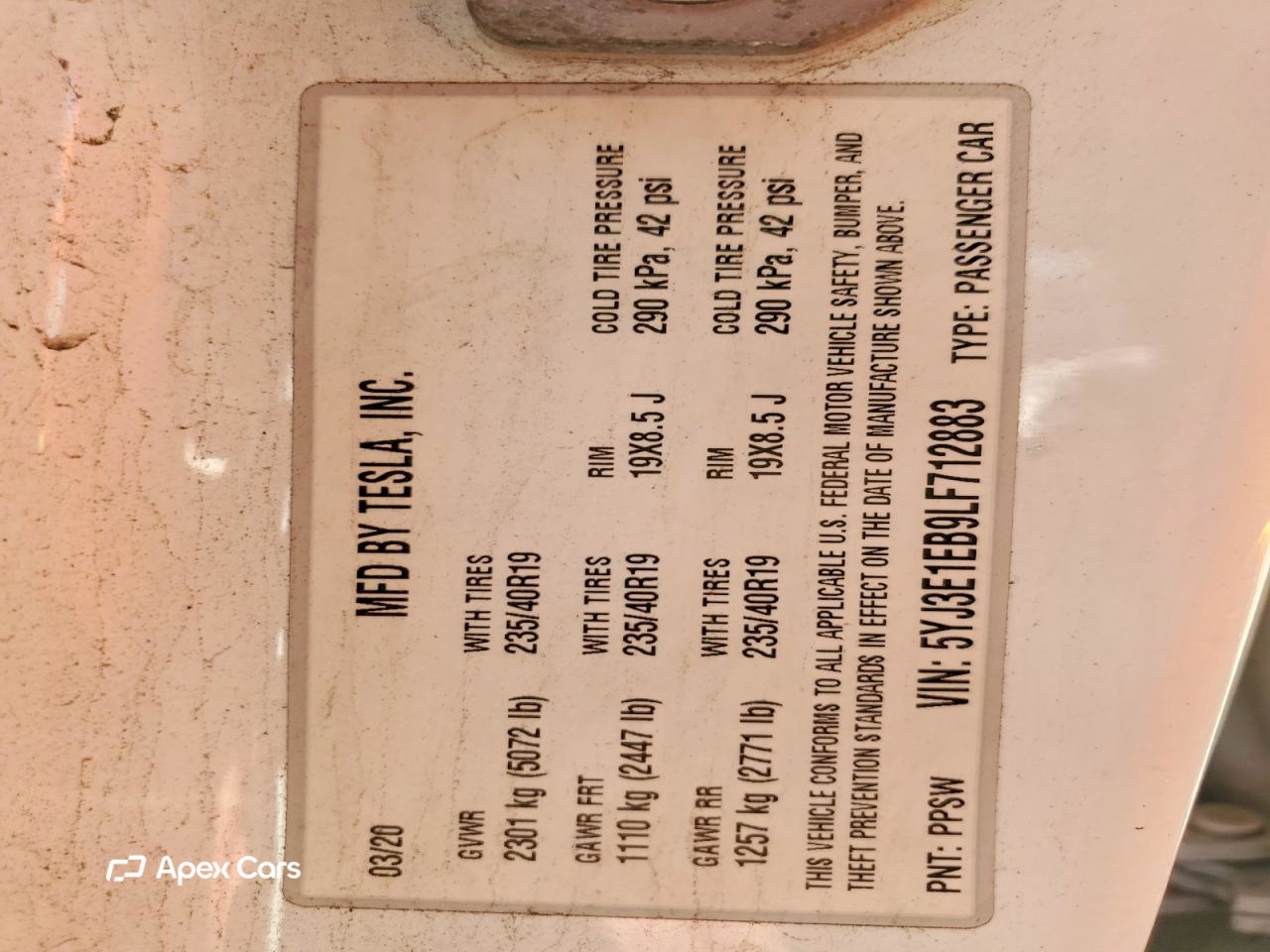Tesla Model 3 2020