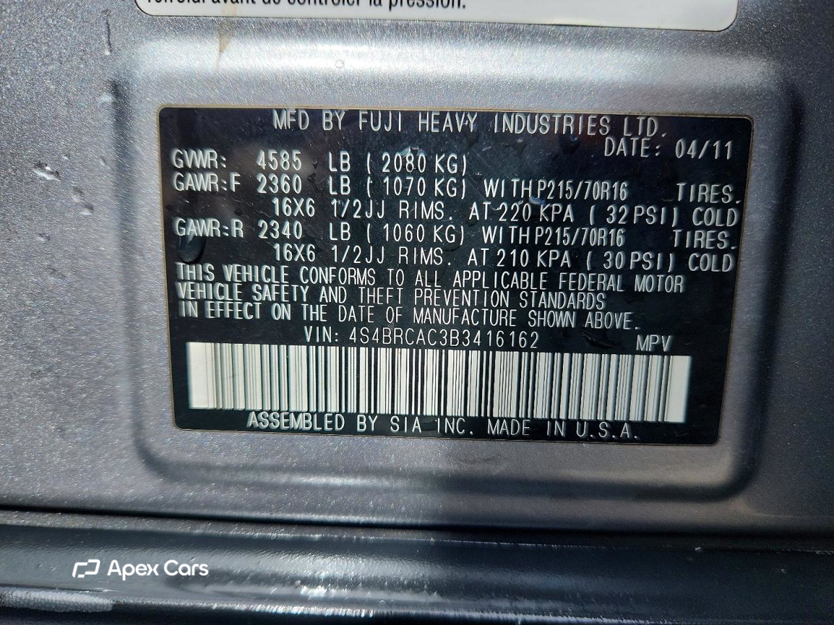 Subaru Outback 2011