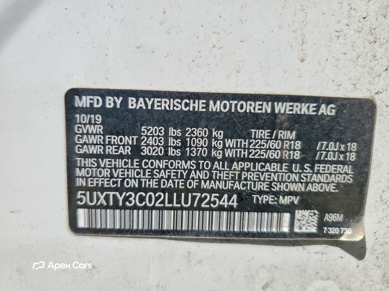 BMW X3 2020