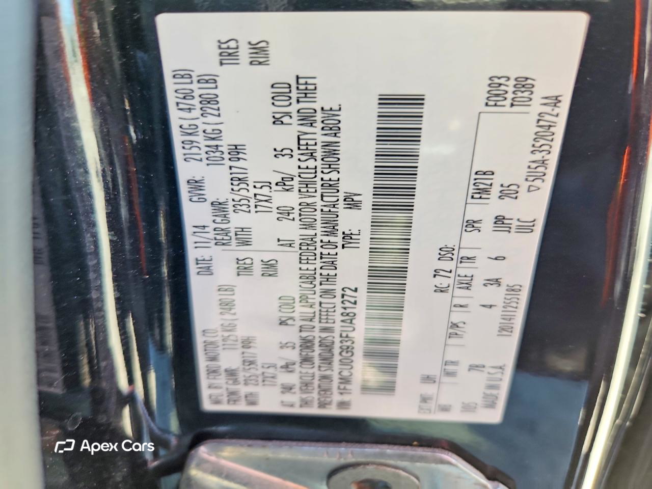 Ford Escape 2015