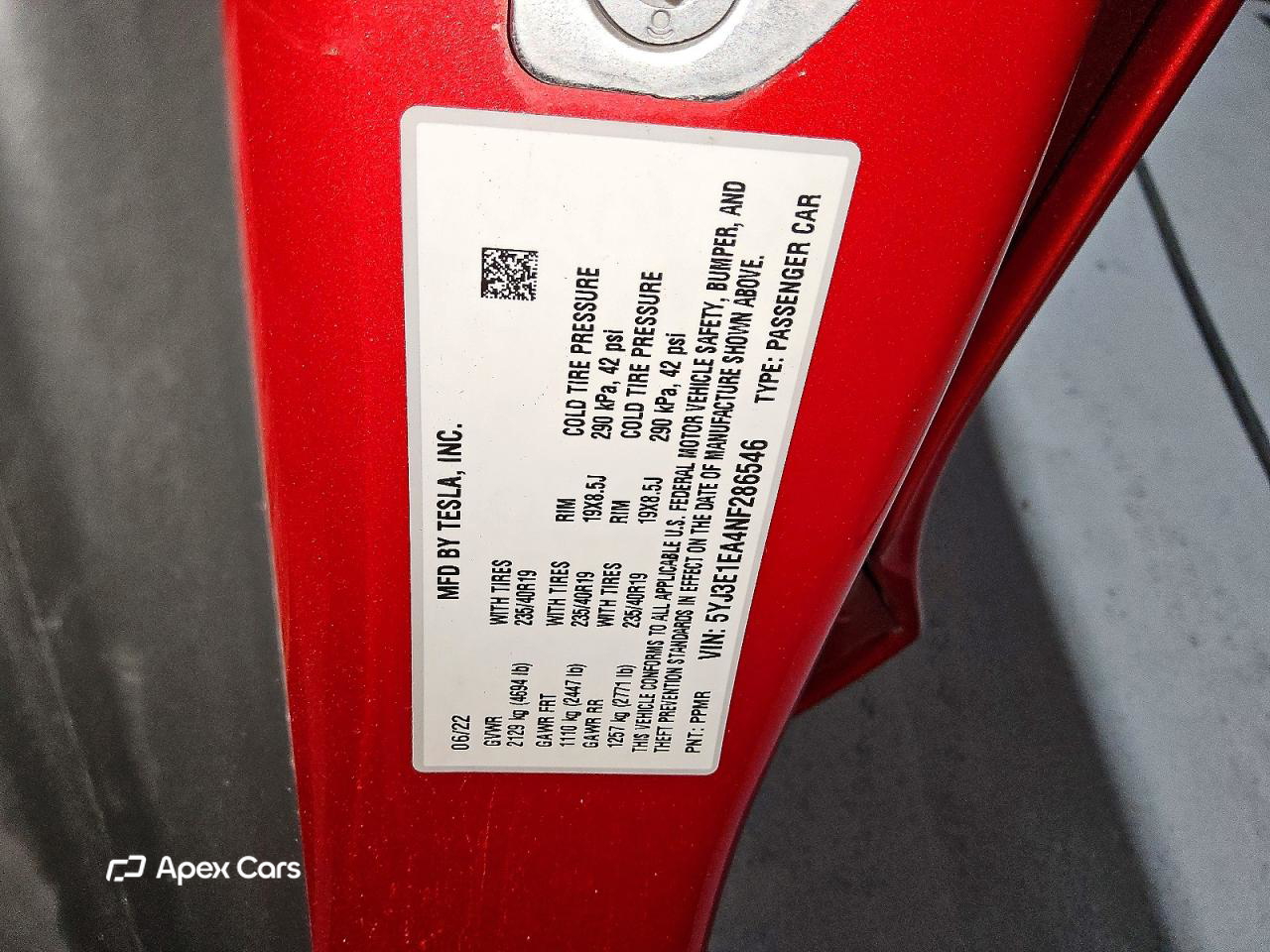 Tesla Model 3 2022