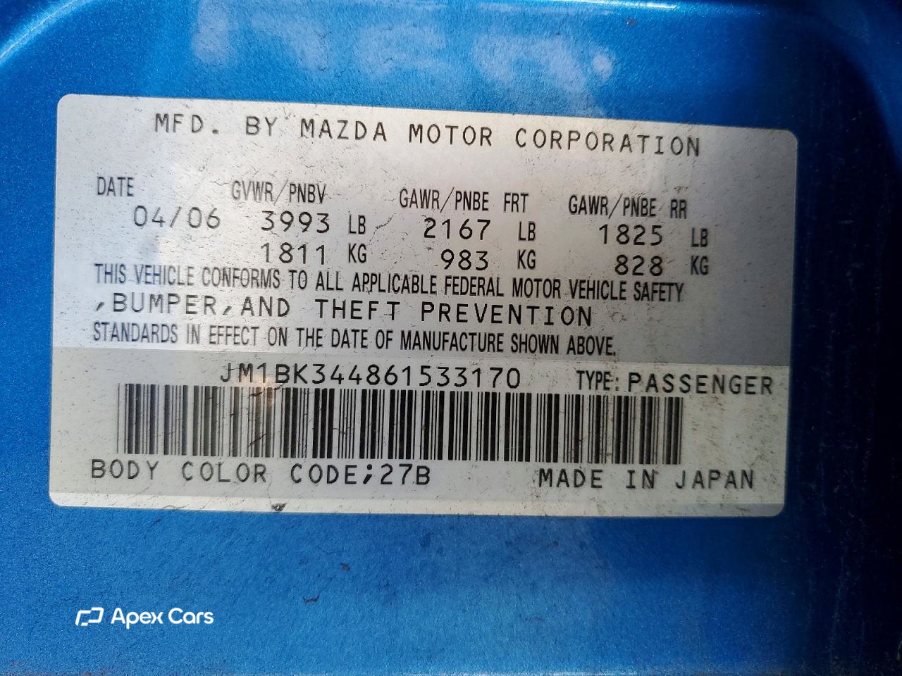 Mazda 3 2006