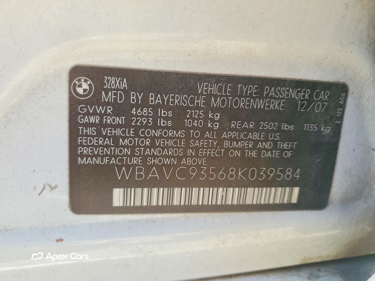 BMW Series 3 2008