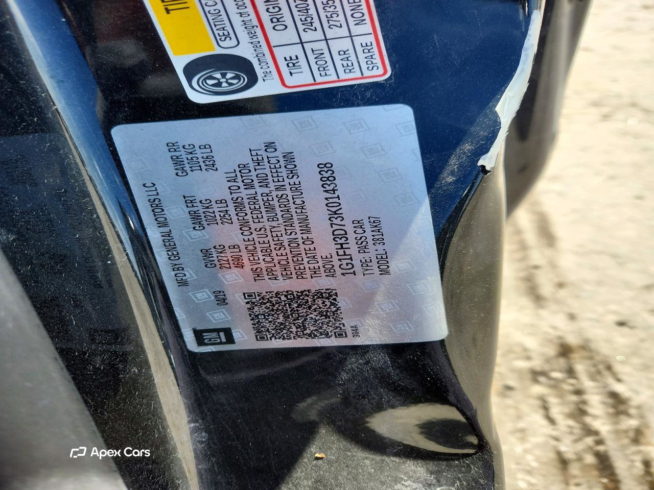 Chevrolet Camaro 2019