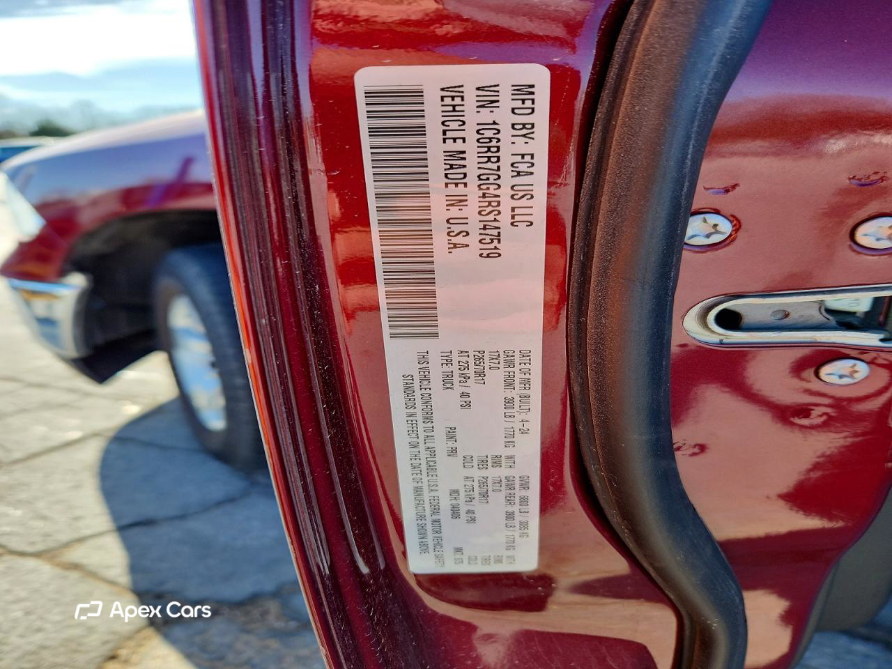 RAM 1500 2024