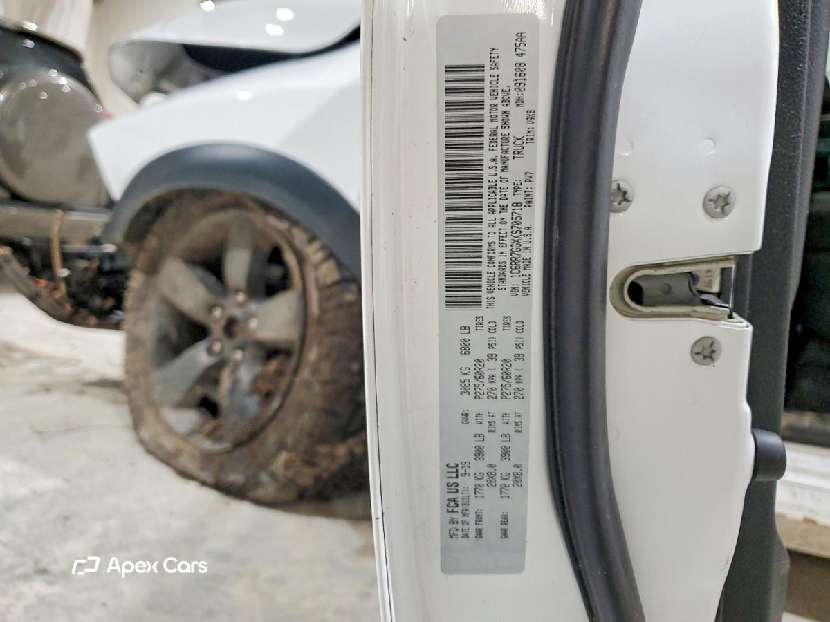 RAM 1500 2019