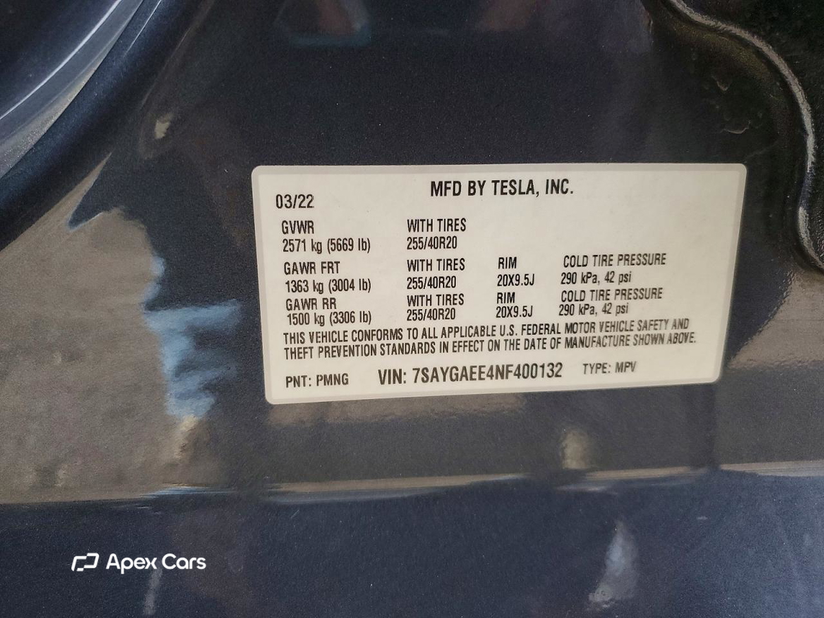 Tesla Model Y 2022