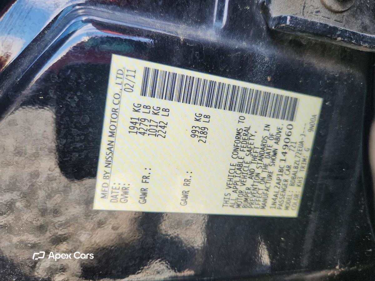 Nissan Altima 2011