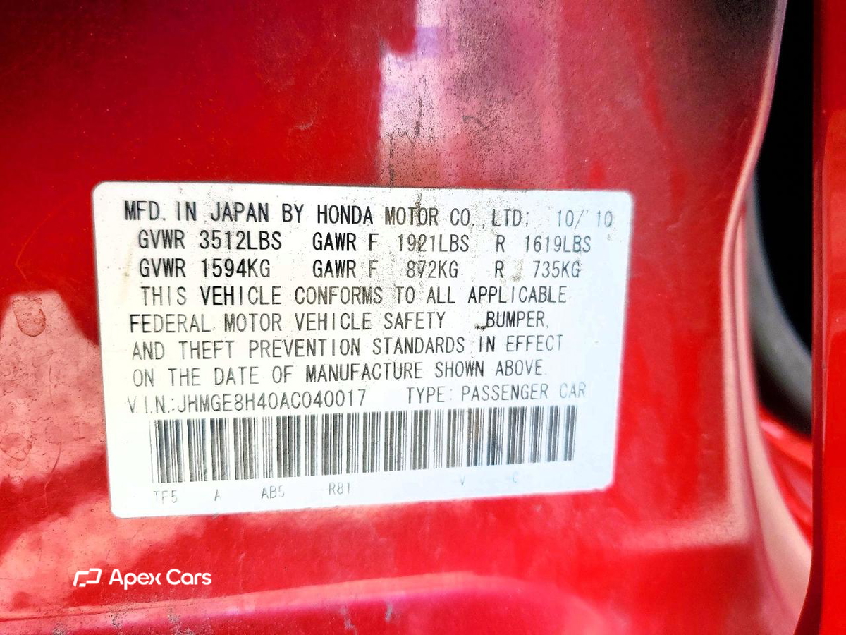 Honda Fit 2010