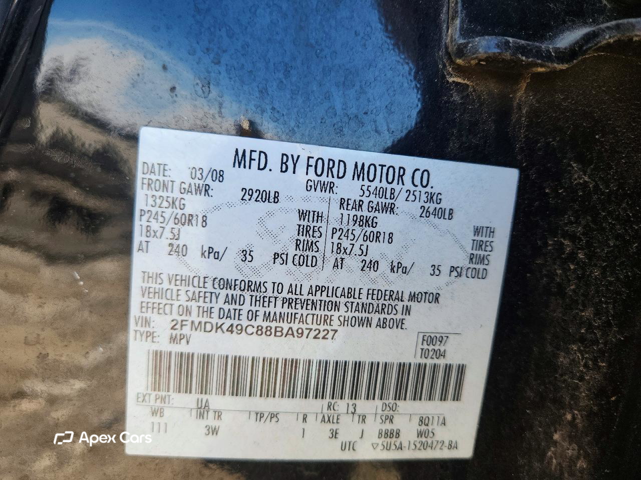 Ford Edge 2008