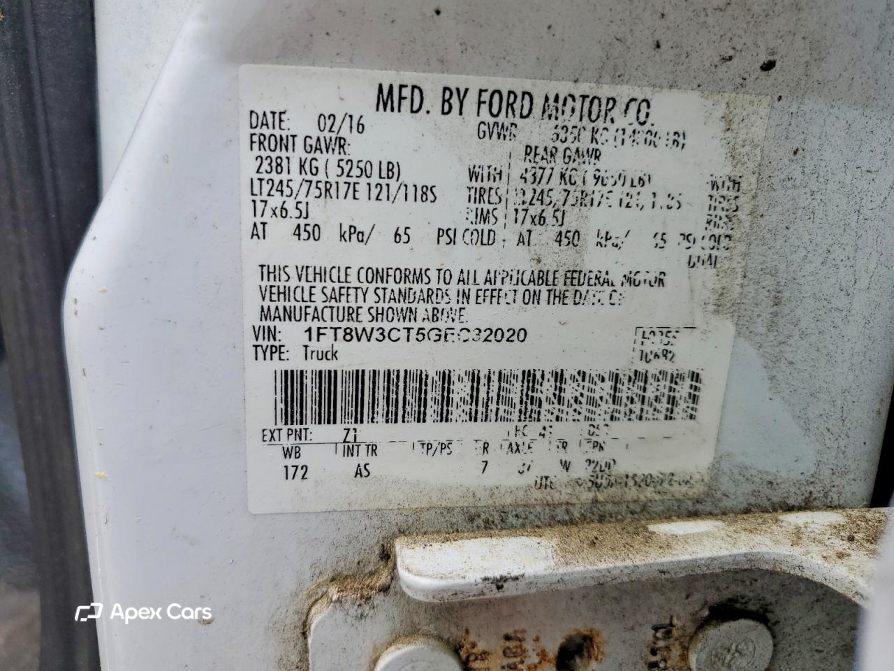 Ford F350 2016