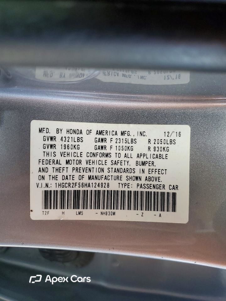 Honda Accord 2017