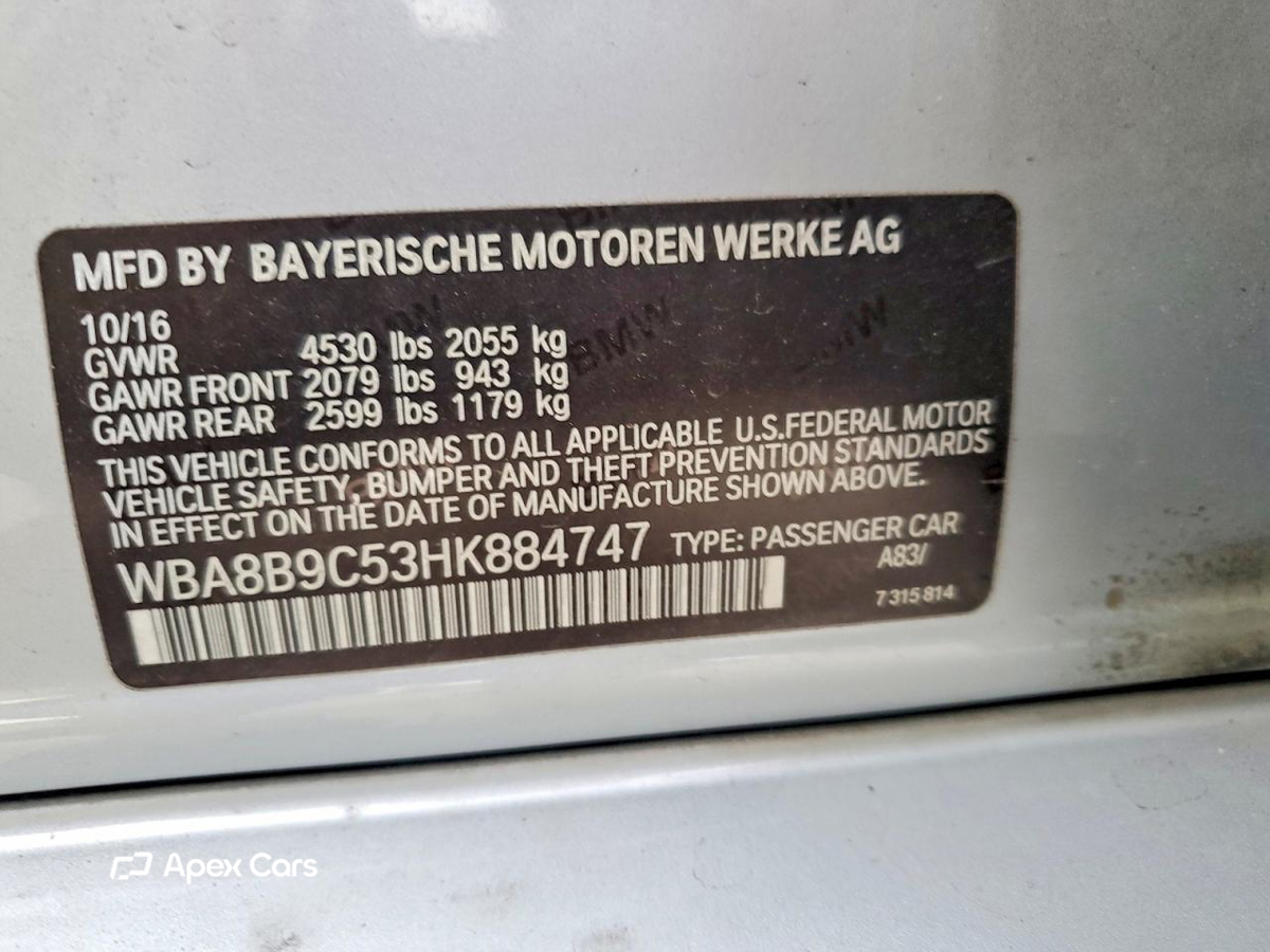 BMW Series 3 2017