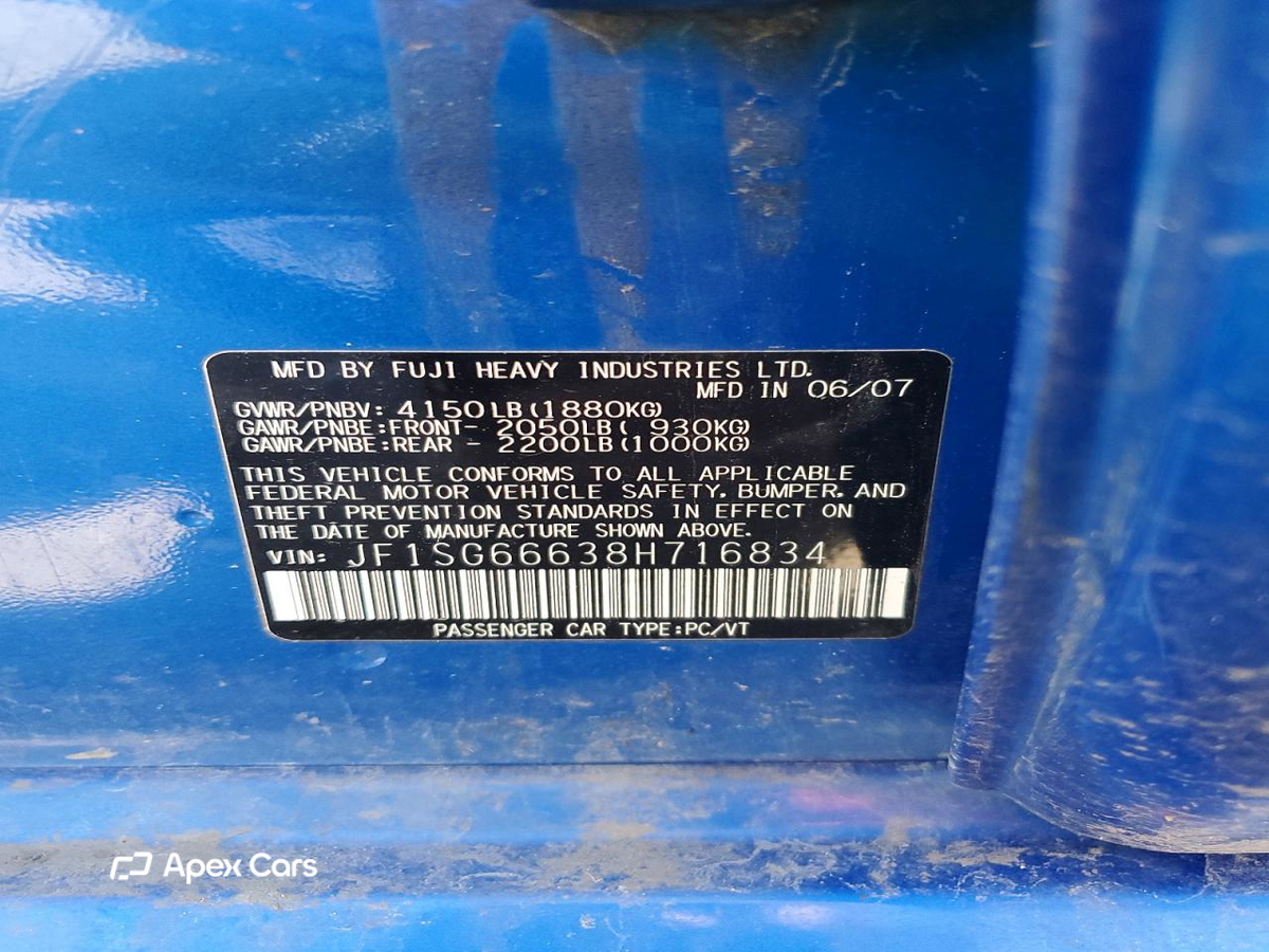 Subaru Forester 2008