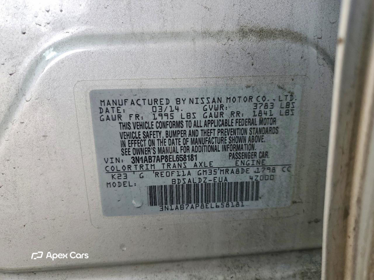 Nissan Sentra 2014