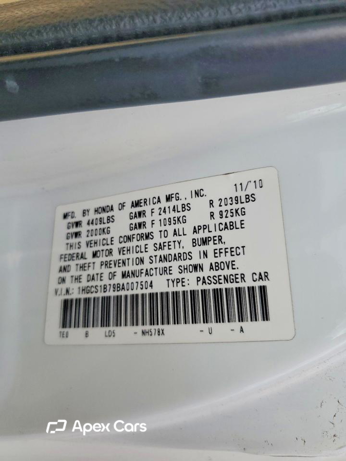 Honda Accord 2011