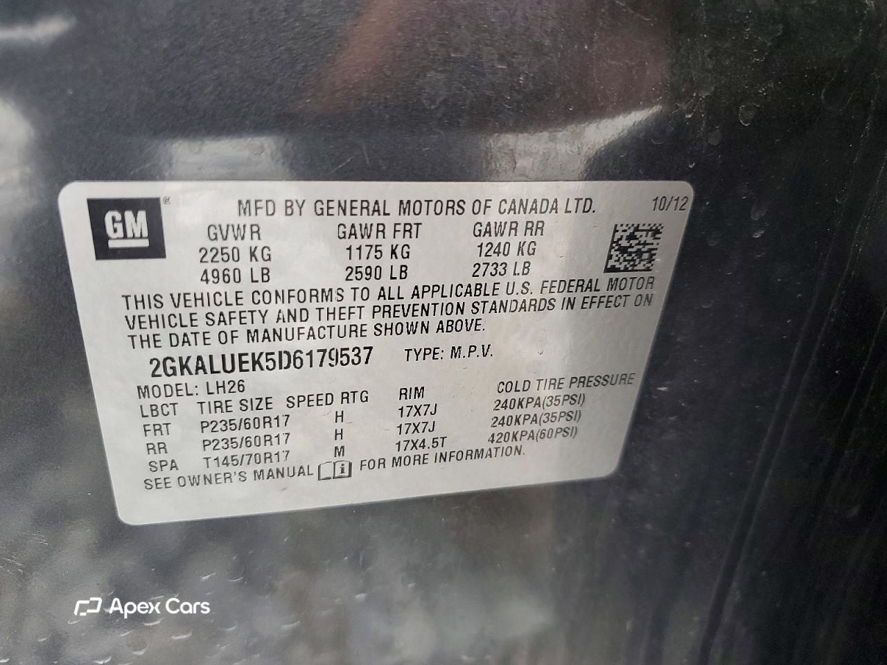 GMC Terrain 2013