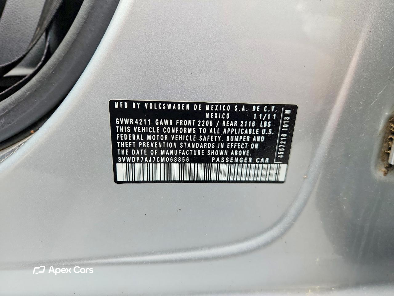 Volkswagen Jetta 2012