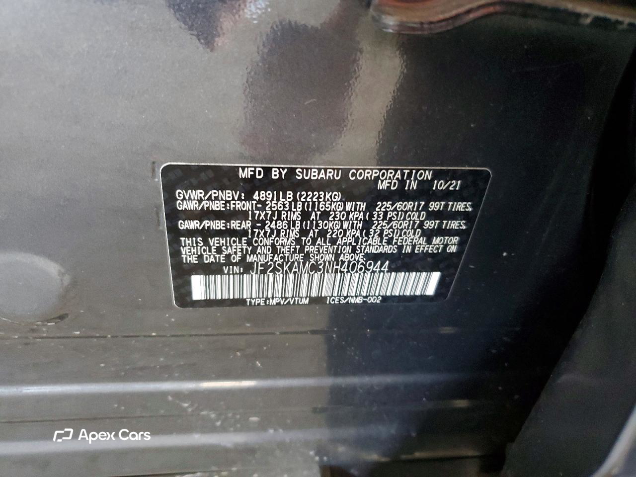 Subaru Forester 2022
