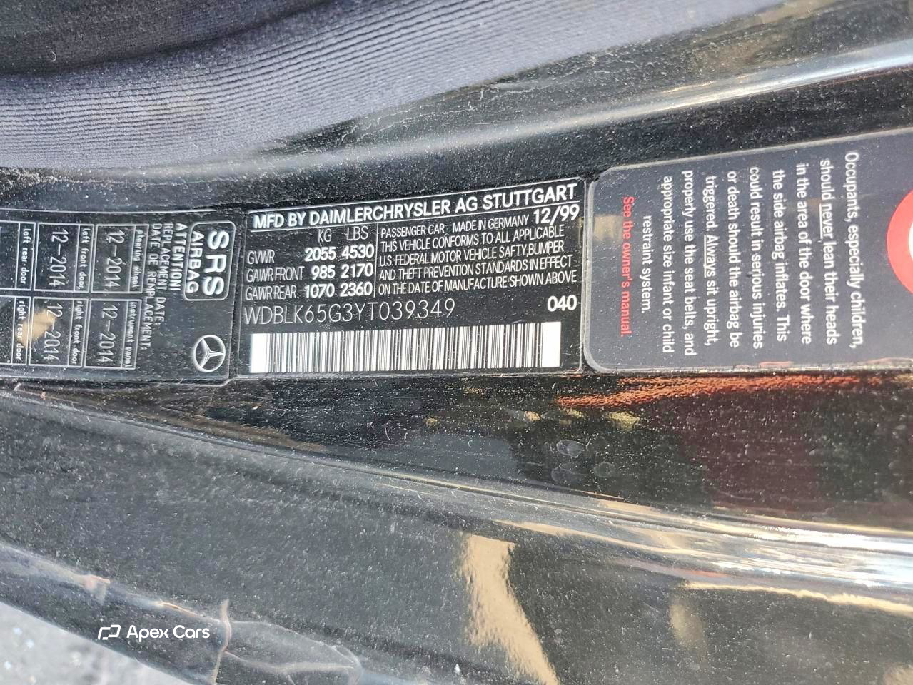 Mercedes-Benz CLK-klasse 2000