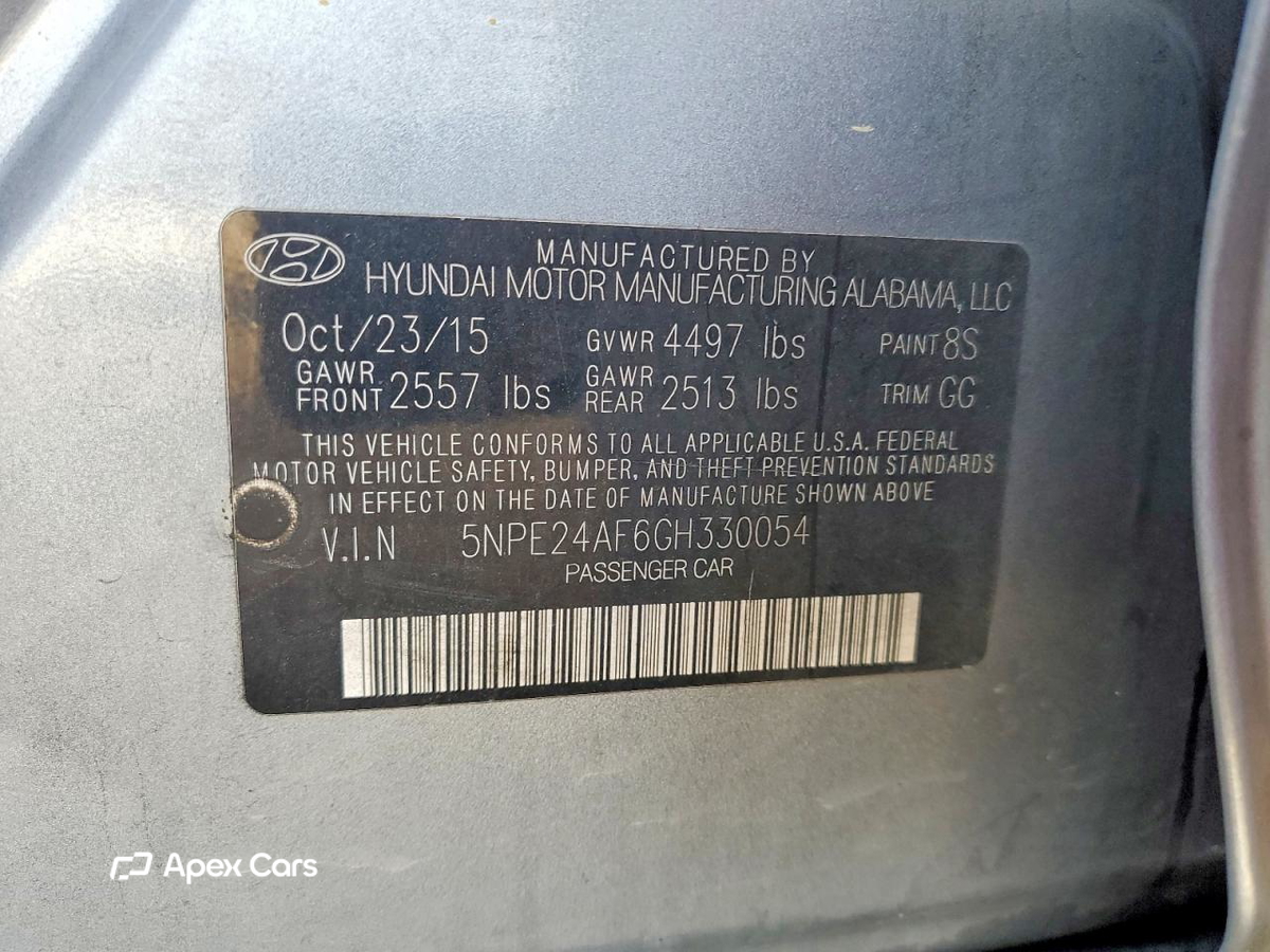 Hyundai Sonata 2016