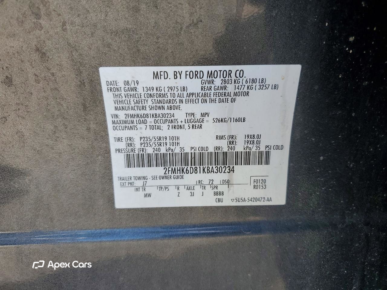 Ford Flex 2019