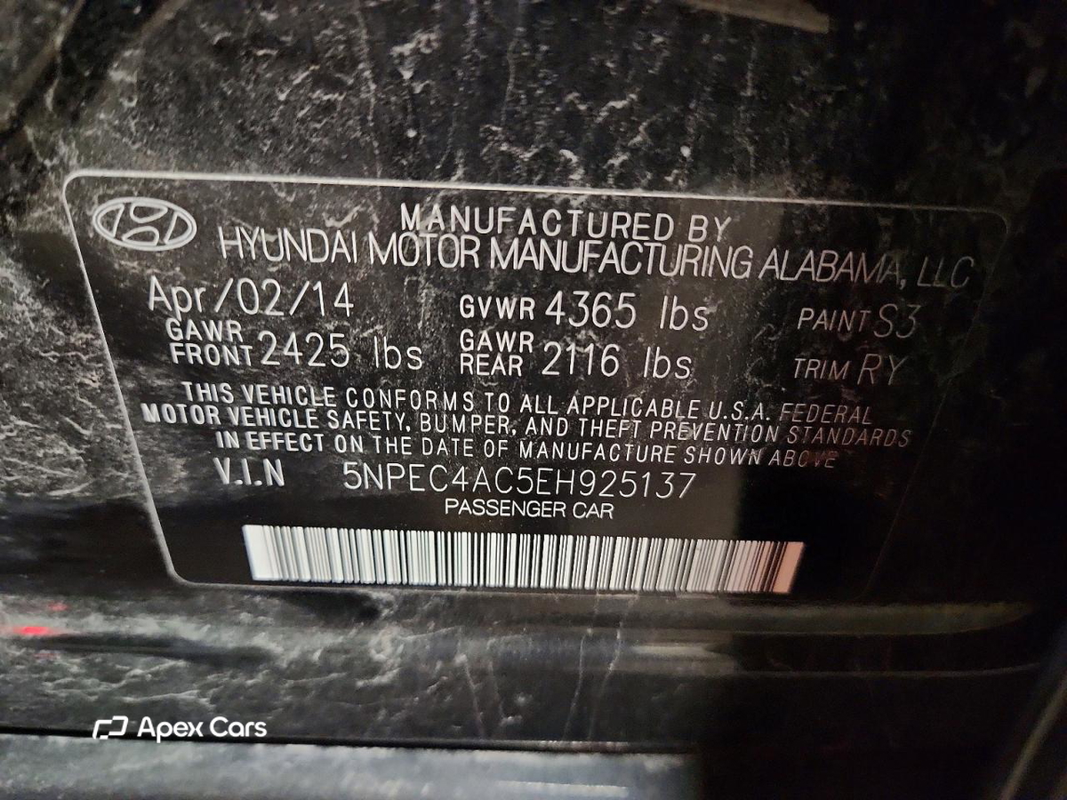 Hyundai Sonata 2014