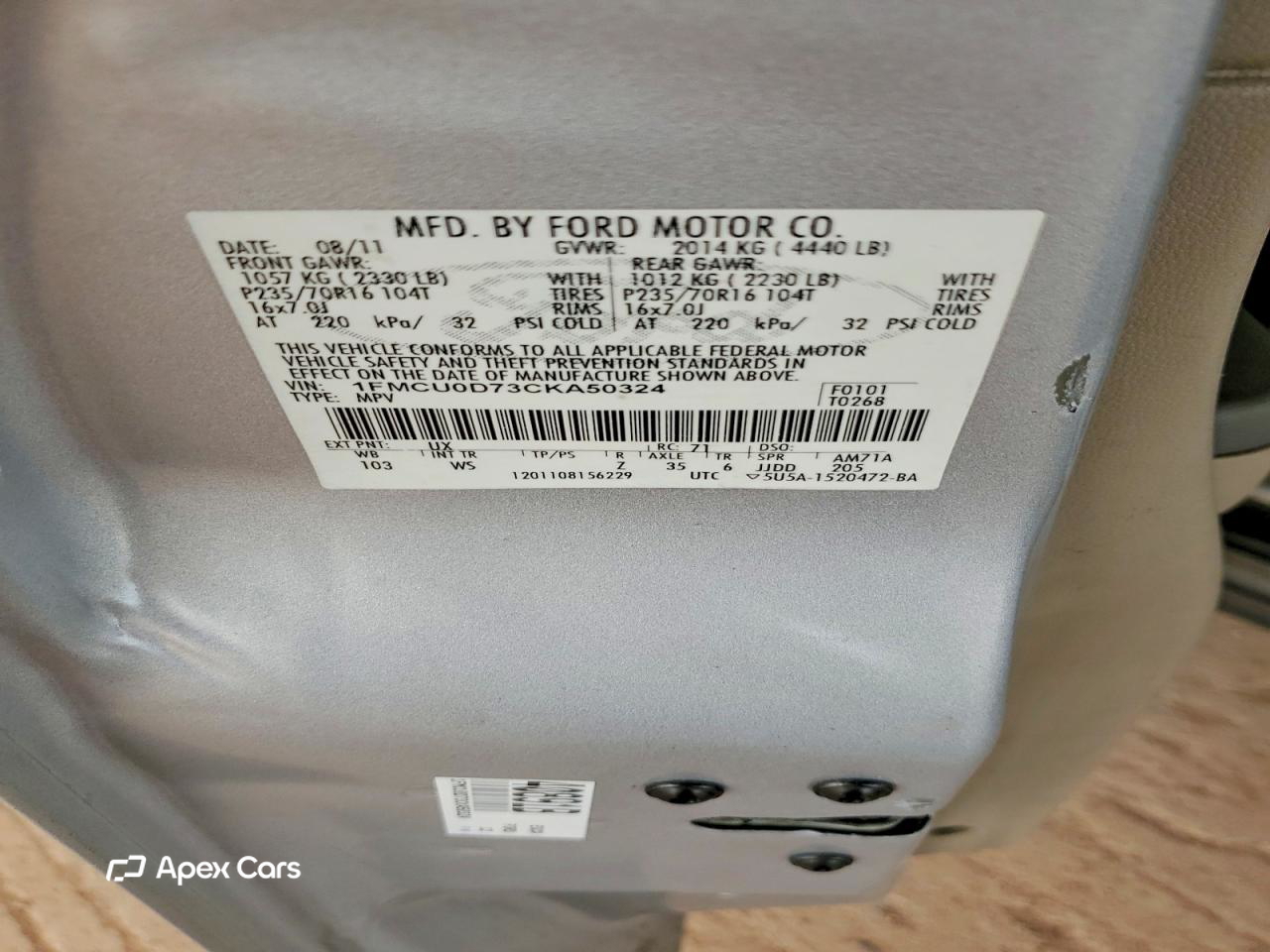 Ford Escape 2012