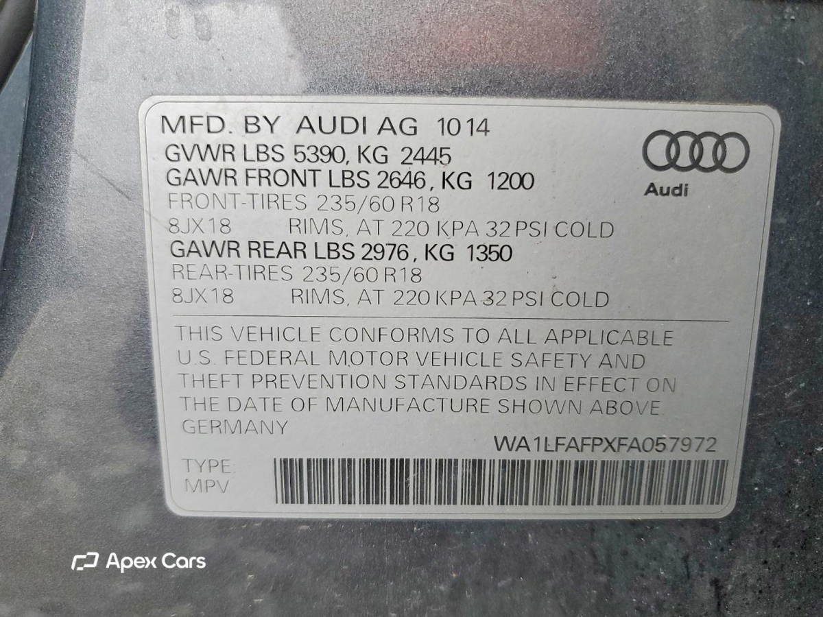 Audi Q5 2015