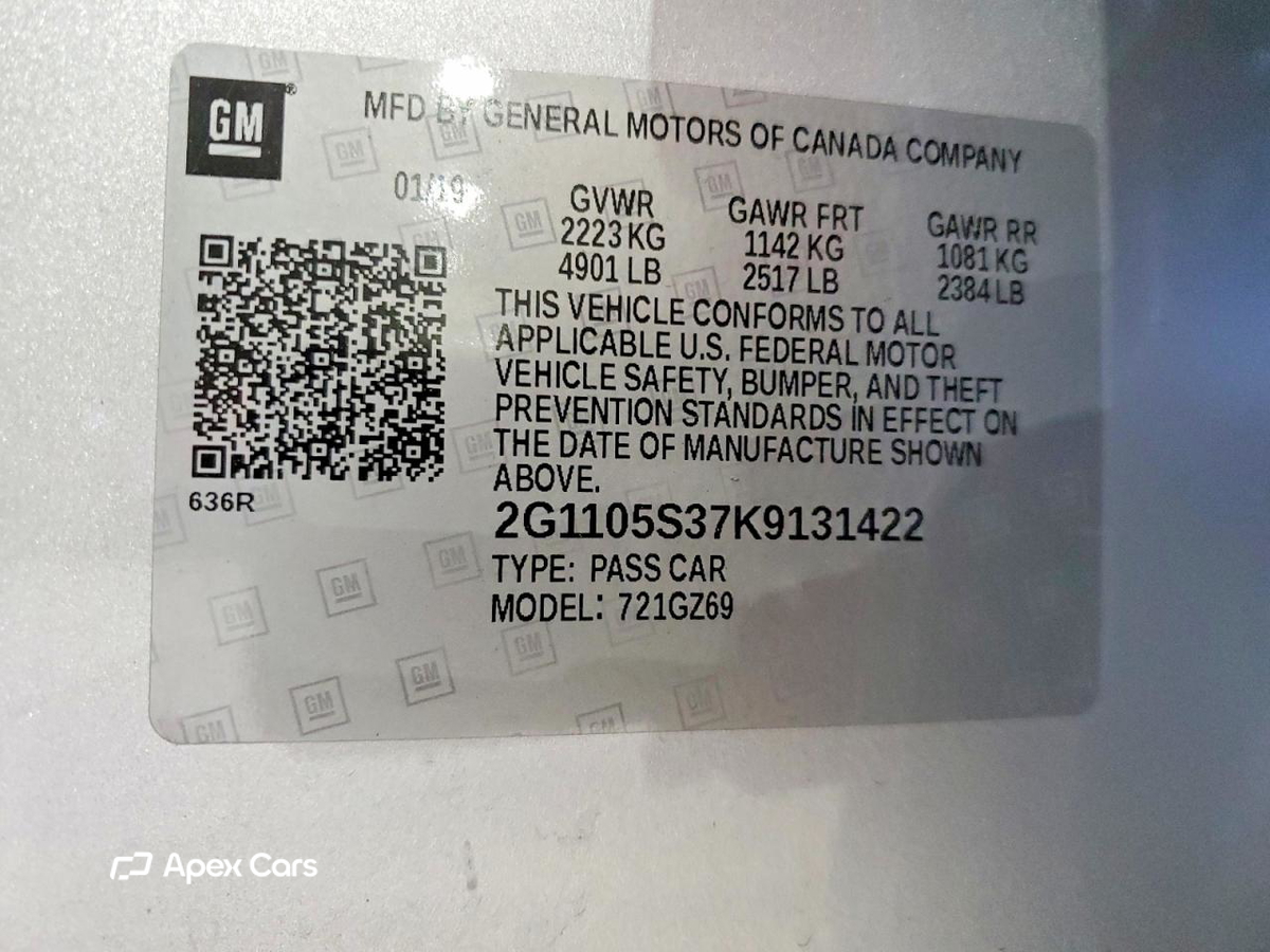 Chevrolet Impala 2019