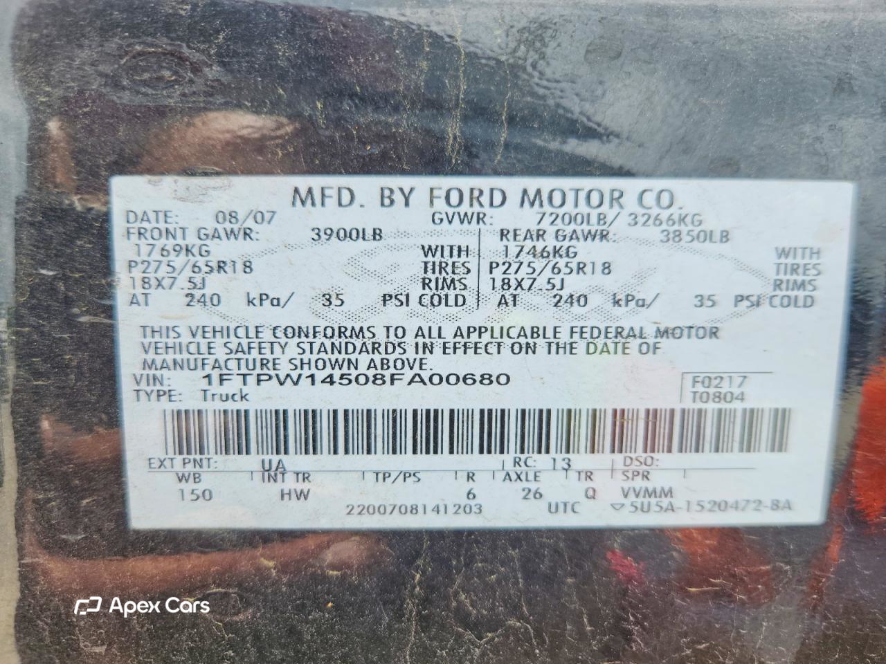 Ford F-150 2008