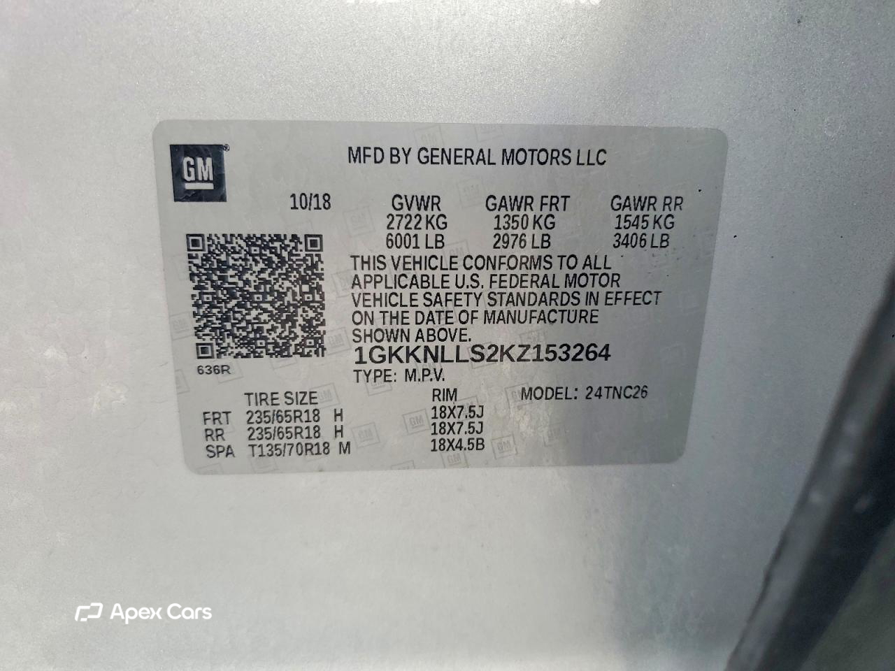 GMC Acadia 2019