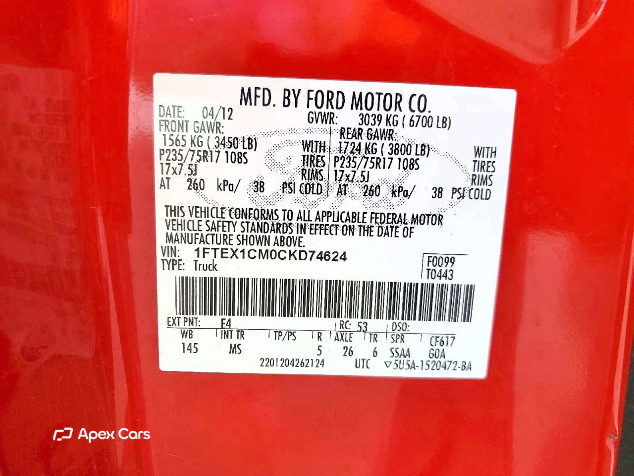 Ford F-150 2012