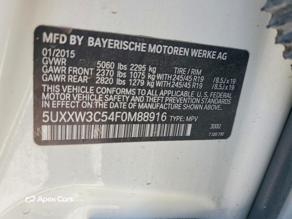 BMW X4 2015