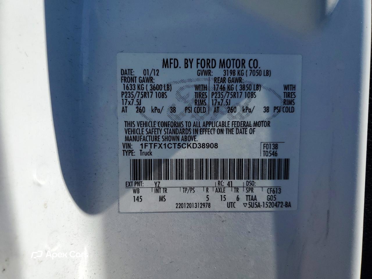 Ford F-150 2012