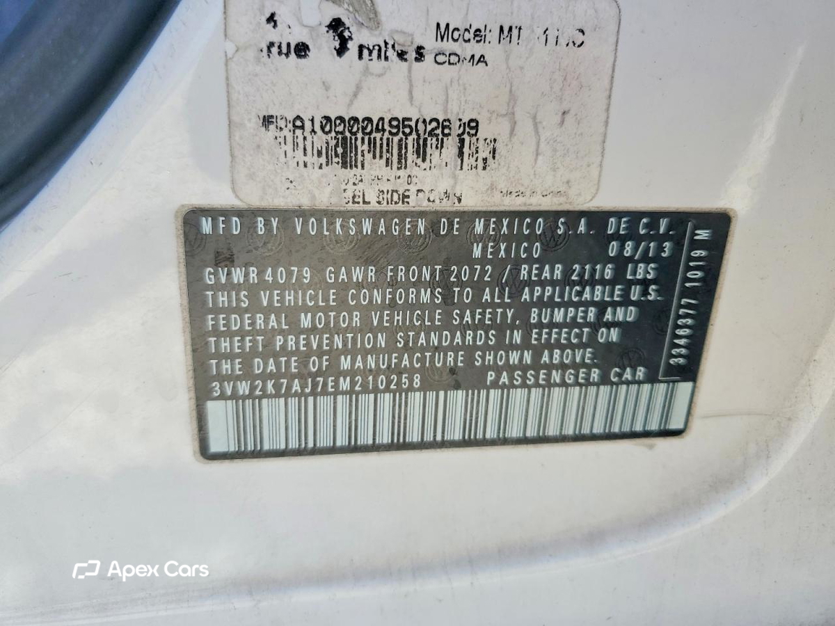 Volkswagen Jetta 2014