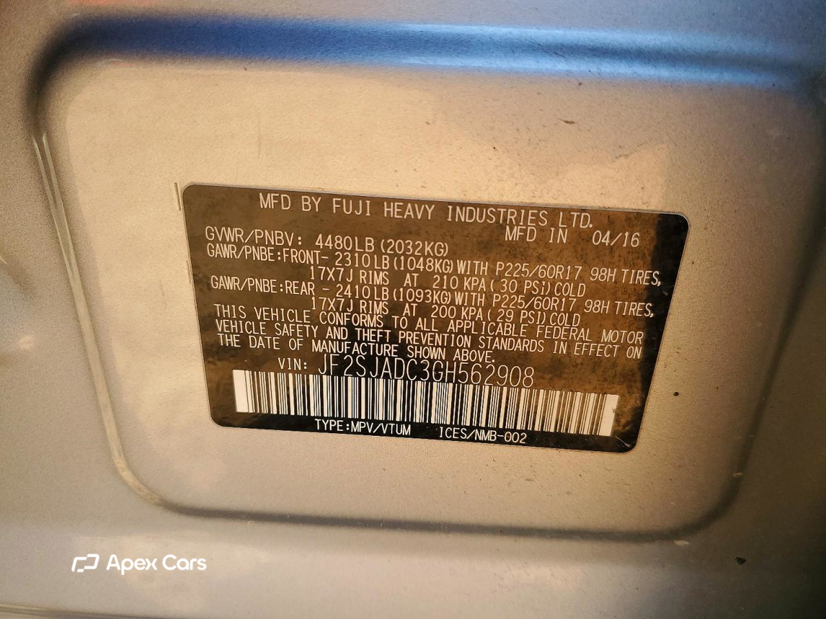 Subaru Forester 2016