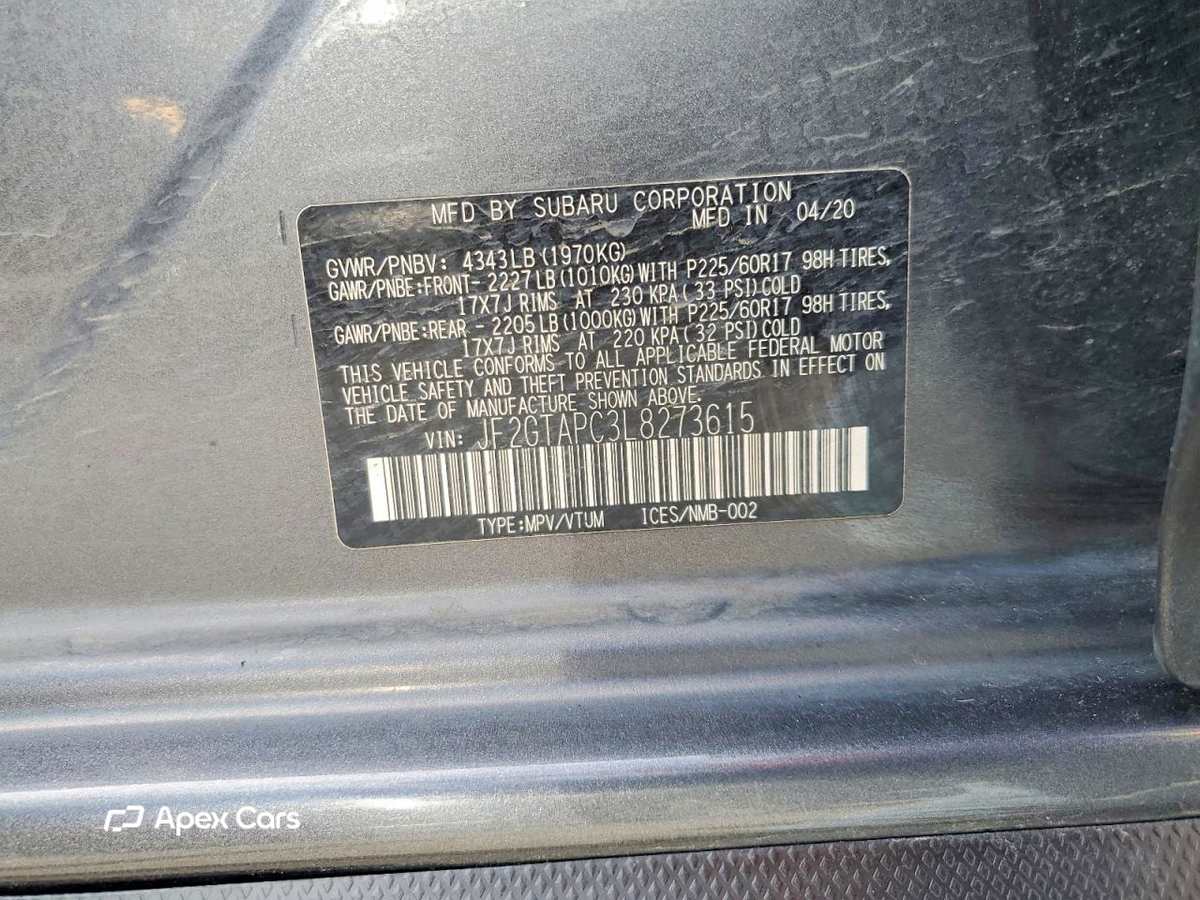 Subaru XV 2020