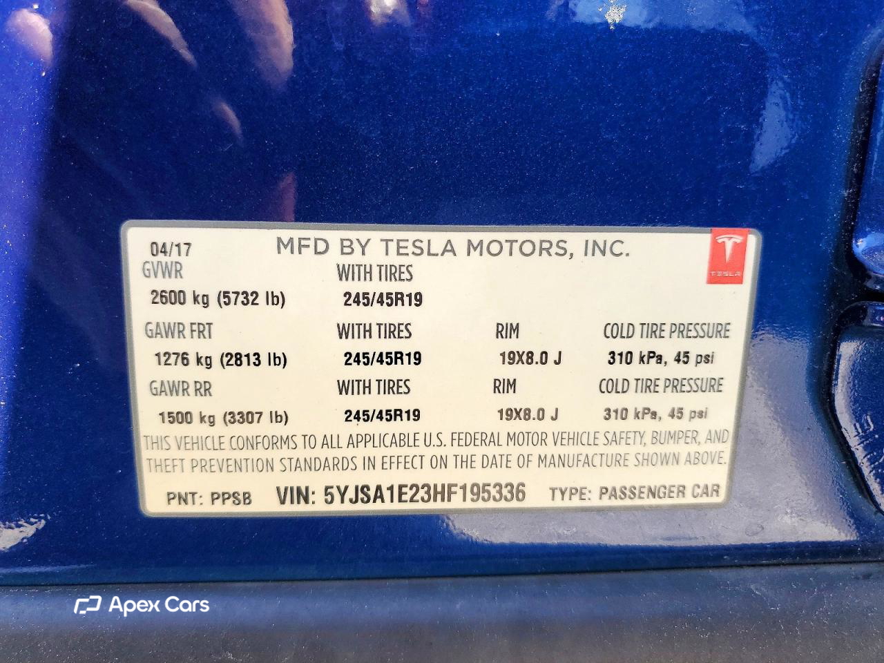 Tesla Model S 2017