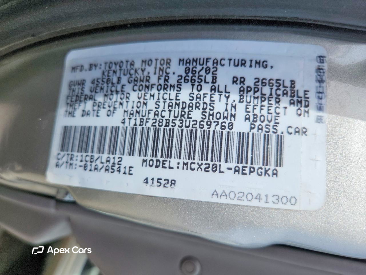 Toyota Avalon 2003