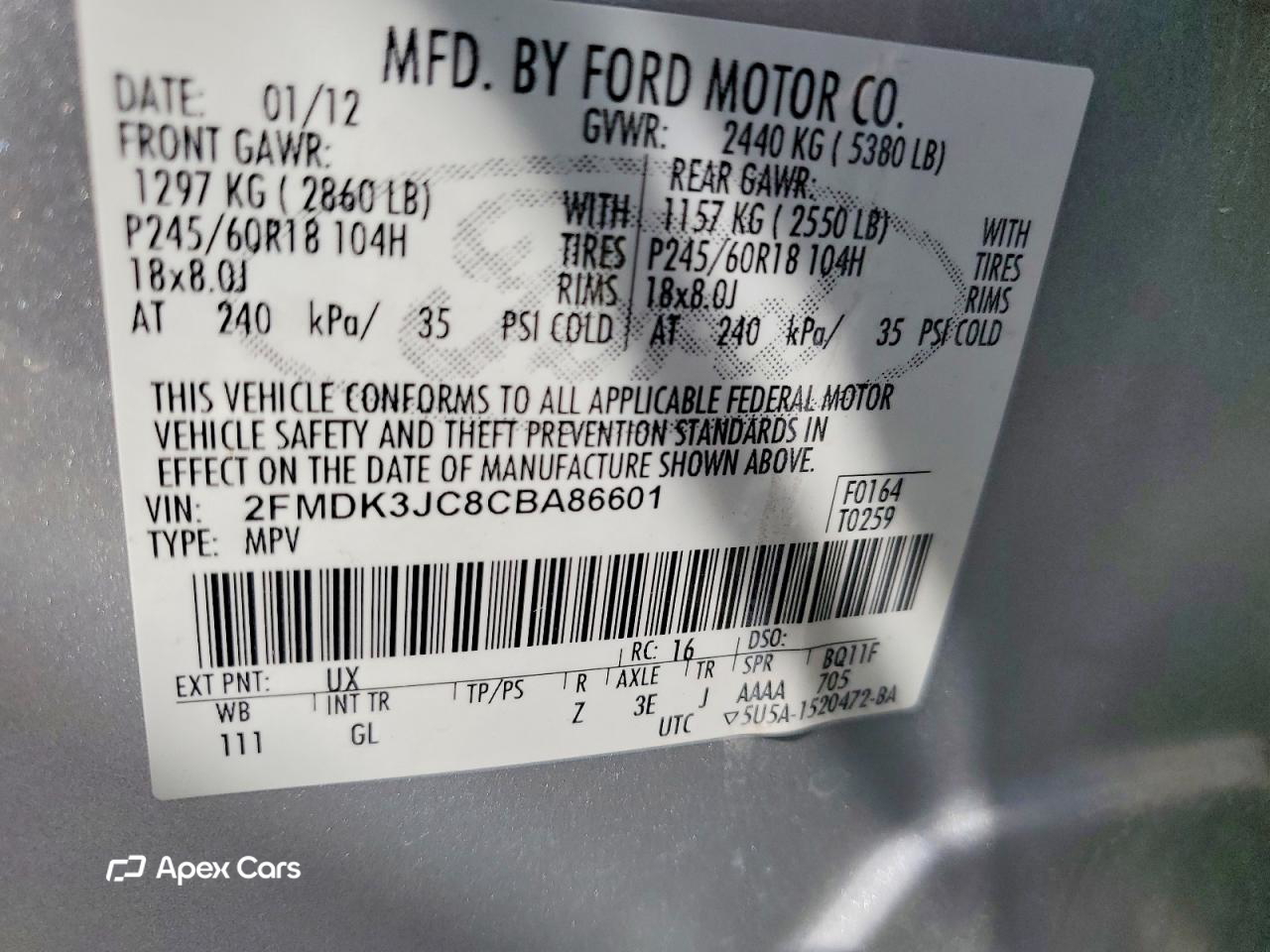 Ford Edge 2012