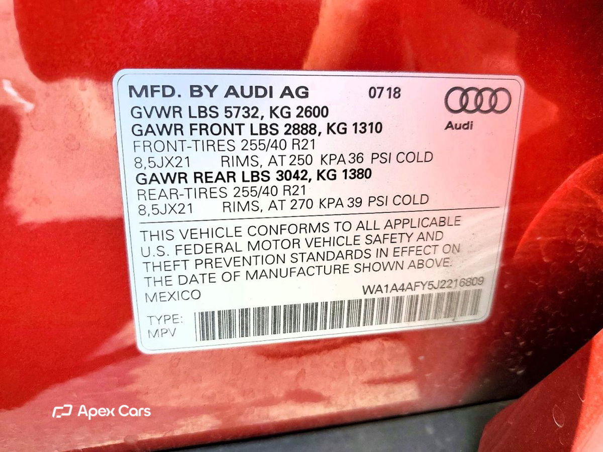 Audi SQ5 2018