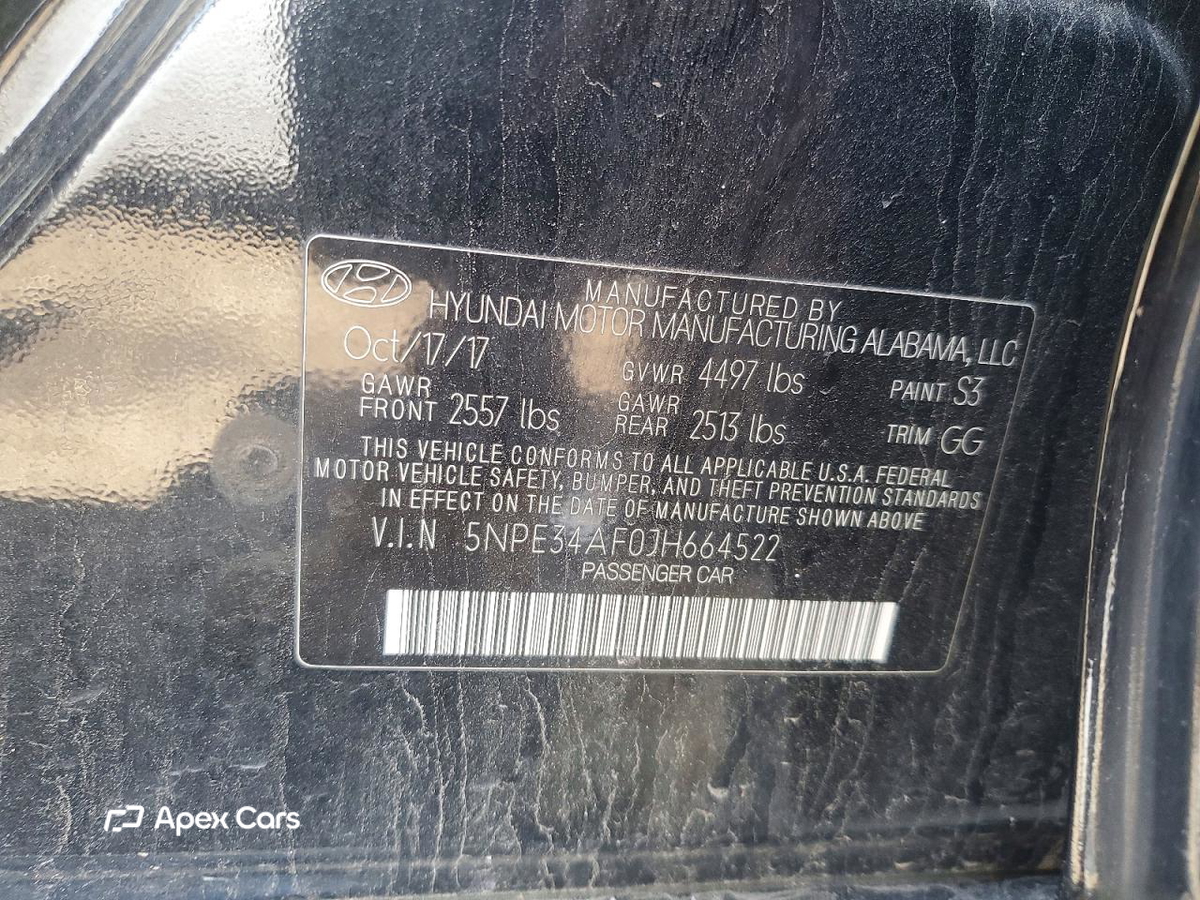 Hyundai Sonata 2018