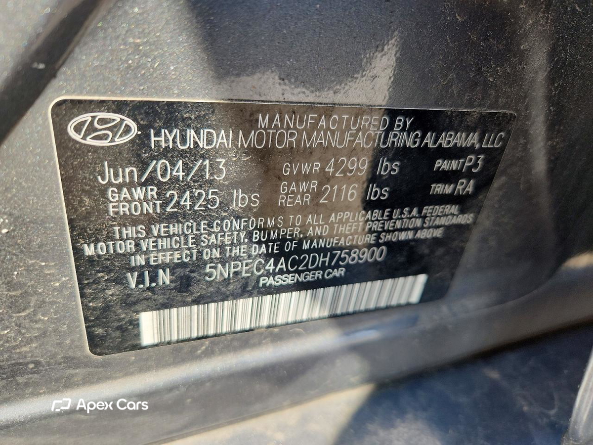 Hyundai Sonata 2013