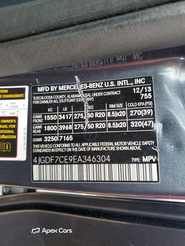 Mercedes-Benz GL-klasse 2014